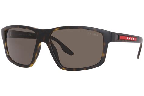 Prada Linea Rossa SPS02X Rectangle Sunglasses.